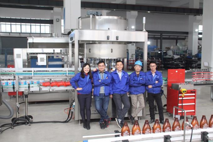 뚜껑봉함기를 충전하는 1.5KW 주류및음료 / 화학 공장