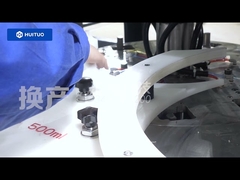 6헤드 원형 캡 나사 체결기 및 8+8헤드 충진기, 84 소독제 생산 라인 30