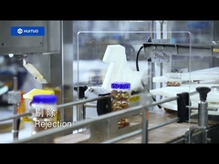 견과류 통조림 캡핑 기계, 식품용 대형 원형 캡핑 기계