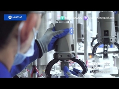 로션 펌프, 디스크 탑 및 요커 캡용 Huituo 다목적 회전식 자동 서보 캡핑 기계