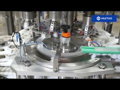 Huituo 샴푸, 핸드 워시 및 바디 로션 고속 PET 플라스틱 병 로터리 펌프 캡핑 마치