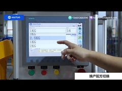 자동 전환 기능이 있는 세탁 세제용 Huituo 선형 유량계 충전 기계