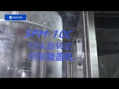 110bpm 속도의 헤어 컨디셔너 및 샴푸용 Huituo 로터리 서보 캡핑 기계