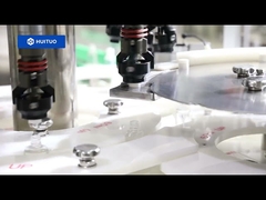 풀 푸시 캡 베이비 오일 용 Huituo 8 헤드 자동 roatry 캡핑 기계