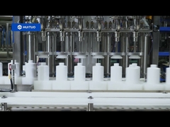 샴푸 및 헤어 컨디셔너 서보 피스톤 충전 기계