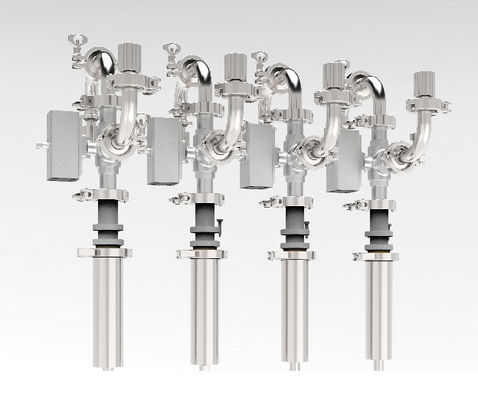 자동 귀환 제어 장치 드라이브 회전하는 피스톤 액체 충전물 기계