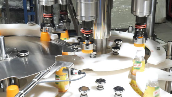 원 클릭 전환 서보 기구에 의한 병 타전기 기계