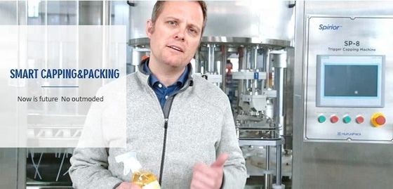 모노 블록 1대의 세척 채우는 모자를 씌우는 기계에 대하여 3