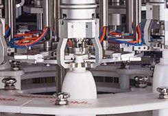 후이투오 자동 교차로 PET과 캡 언스크렘블러와 글라스 병마개기