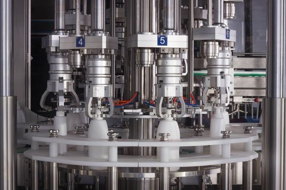 최대 2500 병/모자를 씌우는 기계를 채우는 다 머리 시간