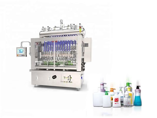 1.5KW 부식성 액체 병 채우는 모자를 씌우고는 및 레테르를 붙이는 기계