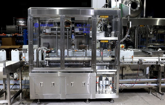 4000w 액체 시약 충진 뚜껑봉함기 12000bph, 제약 반응제 충진과 캐핑하는 생산 라인