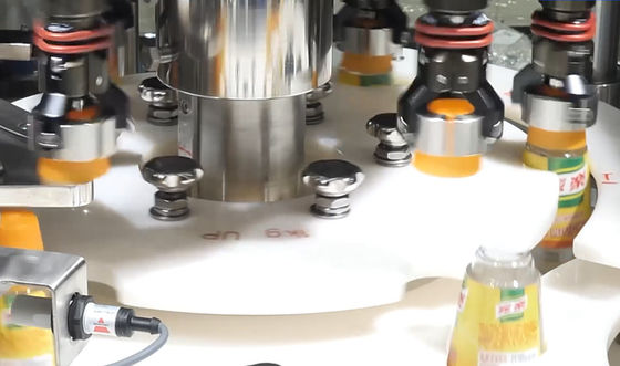 원 클릭 전환 서보 기구에 의한 병 타전기 기계