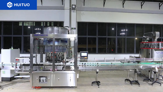 요커 캡을 위한 후이투오 고속도 회전식 병마개기