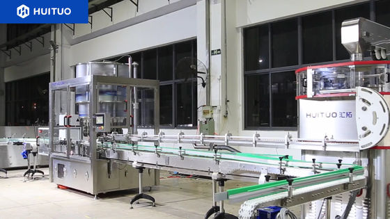 요커 캡을 위한 후이투오 고속도 회전식 병마개기