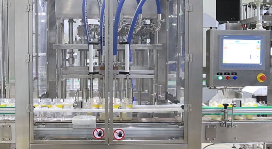 충진과 뚜껑봉함기 라운드 캡 세포막을 입는 마요네즈 샐러드