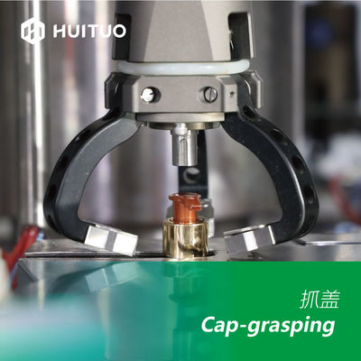 머리카락 조절기 샴푸를 위한 회전식 서보 기구에 의한 뚜껑봉함기 110bpm