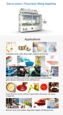 손 씻는 액을 위한 선 용적 측정 흐름 측정 충전기