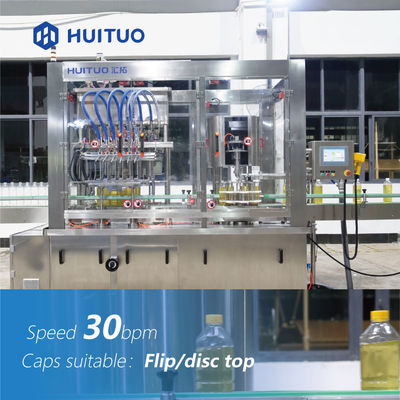 식용유 자동 모노 블록 충진과 뚜껑봉함기